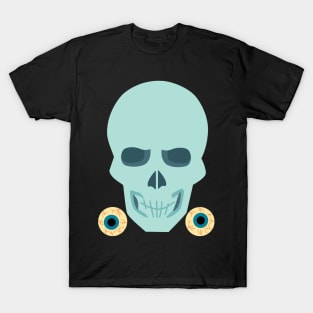 Halloween skull Eyes T-Shirt